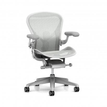 Herman Miller Aeron - Adjustable PostureFit Support, Mineral