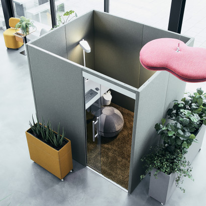 Schallabsorbierender Raum The Cabin