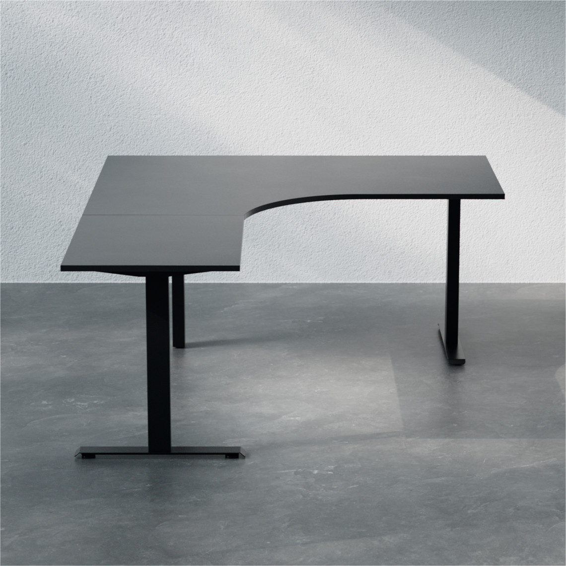 Fester Eckschreibtisch