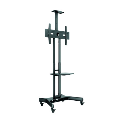 Bildschirm-Stativ Floorstand Basic 150 - Mit Ablage & Kamerahalter
