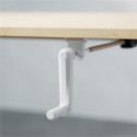 Höhenverstellbarer Schreibtisch - Standard mit kurbel