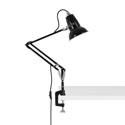 Schreibtischlampe Original 1227 Mini - Jet Black, Klemmbefestigung