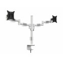 M VESA Deskmount Officeline Dual White M VESA Deskmount Officeline Dual White