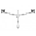 M VESA Deskmount Officeline Dual White M VESA Deskmount Officeline Dual White