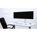 M VESA Deskmount Officeline Dual White M VESA Deskmount Officeline Dual White