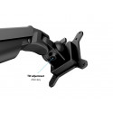 M VESA Gas Lift Arm Single Black M VESA Gas Lift Arm Single Black