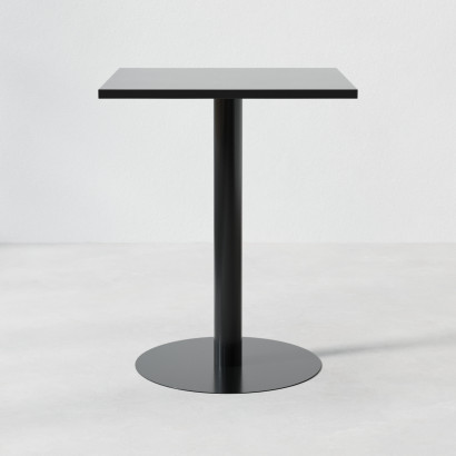 Cafétisch Kvadrat - Rundem Standfuß
