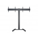 M Public Display Stand 180 HD Dual Black M Public Display Stand 180 HD Dual Black