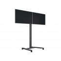 M Public Display Stand 180 HD Dual Black M Public Display Stand 180 HD Dual Black