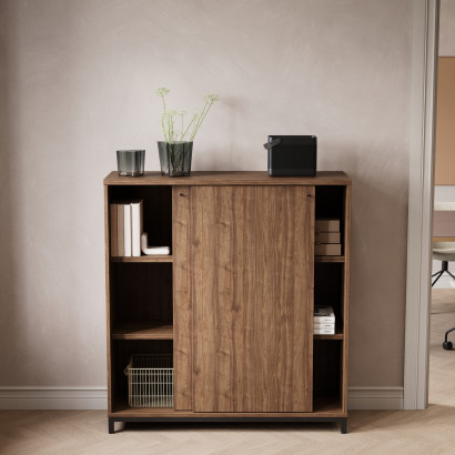 Schiebetürenschrank Crito 325 - 125x116x39 cm