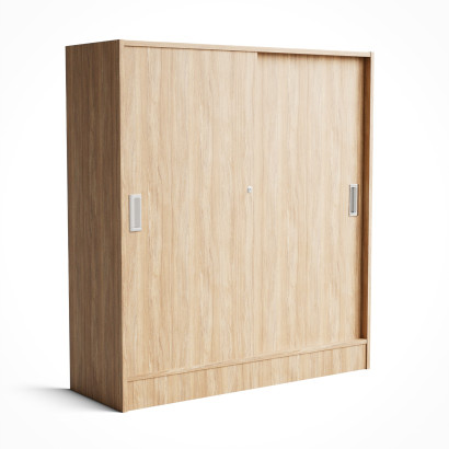 Schiebetürenschrank Modea 02 - 132,5x120x41,5 cm