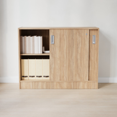 Schiebetürenschrank Modea 01 - 92,5x120x41,5 cm