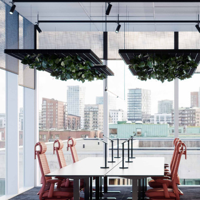 Deckenabsorber Off the Grid