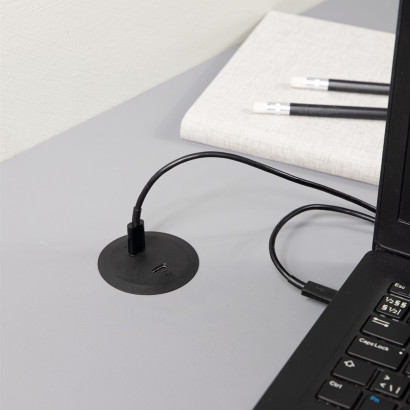 Einbausteckdose Powerdot Mini 52 - 2 USB-C