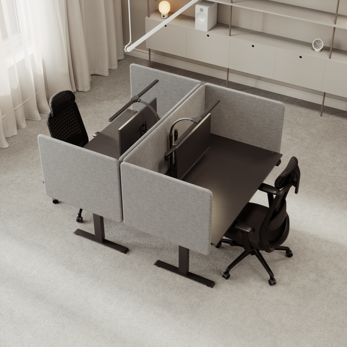 Kompletter Arbeitsplatz