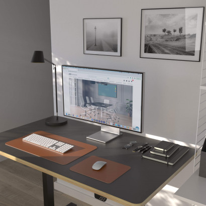 Schreibtischunterlage - Leder, 600x350 mm
