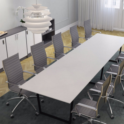 Konferenztisch-Set Framie + Origami IN mit hoher Rückenlehne