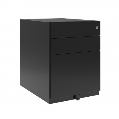 Rollcontainer Note Mobile - Niedrig, 3 Schubladen, 42 cm