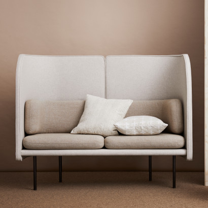 Schallabsorbierendes Sofa Tune - 2-Sitzer