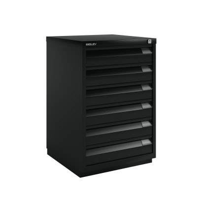 Standcontainer Bisley F-Series - Flush Front, 6 Schubladen