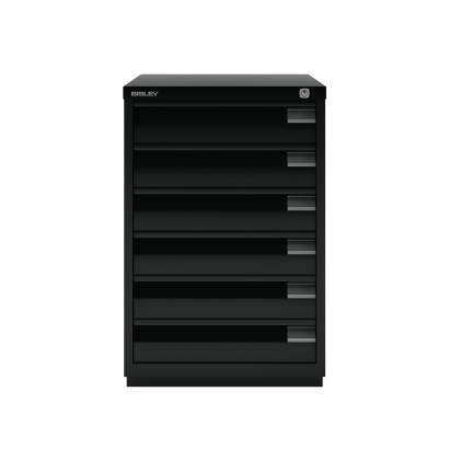 Standcontainer Bisley F-Series - Flush Front, 6 Schubladen