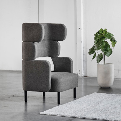 Schallabsorbierender Sessel Story