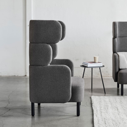 Schallabsorbierender Sessel Story