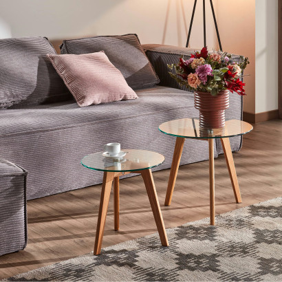 Beistelltisch K.I - 2er-Set