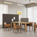 Vloerscherm Softline 30 - compleet pakket met