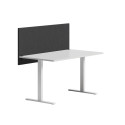 Bureauscherm Soneo 30, inclusief zwarte klemmen | DPJ Workspace