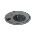 Tafelcontactdoos Powerdot 16 - 1 stopcontact, 1 USB-A, 1 USB-C, 2 kabeldoorvoeren