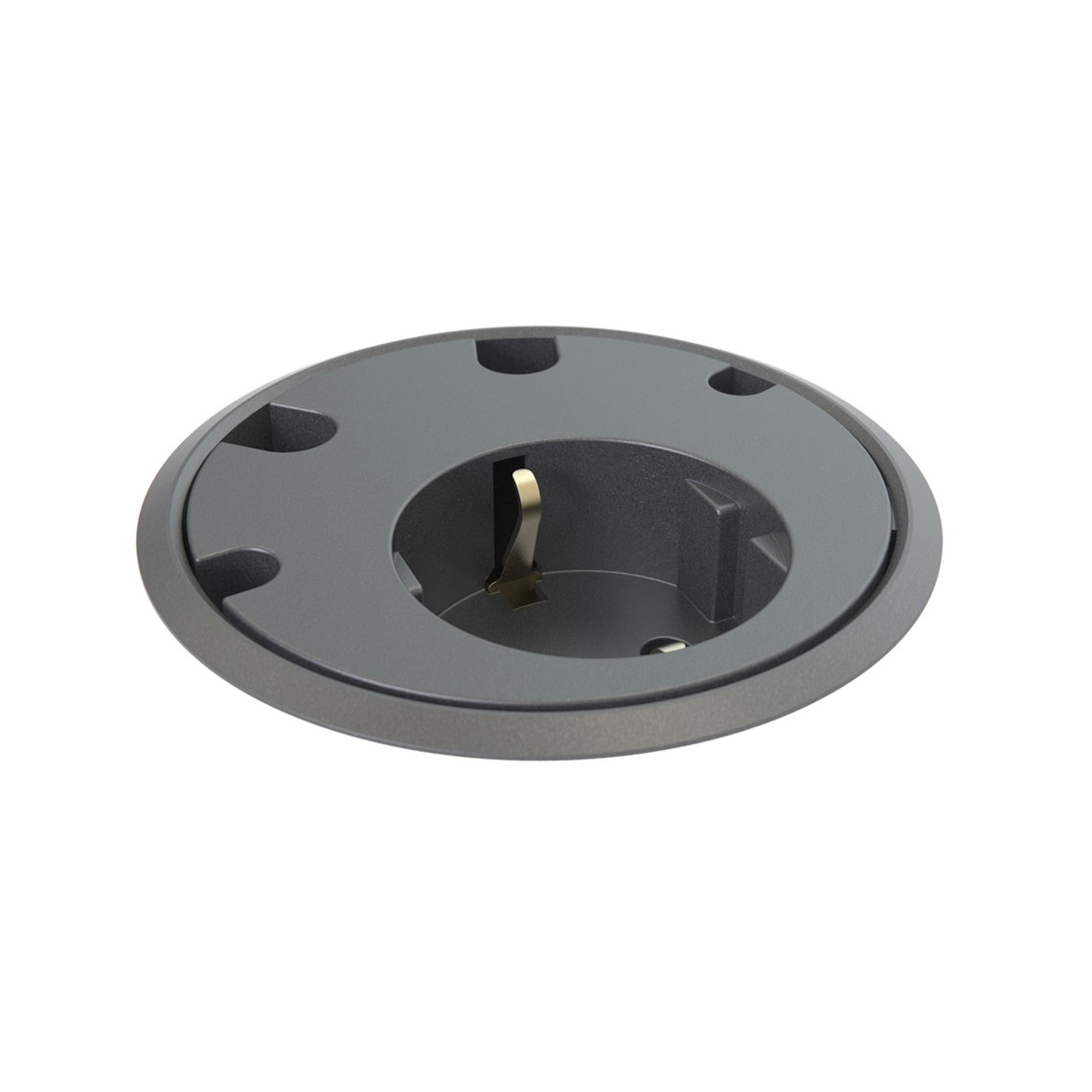 Powerdot 10 - 1 stopcontact, 4 kabelgaten