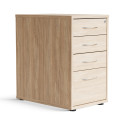 Ladeblok Modea - 3 lades + 1 maplade, 60 cm diep