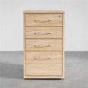 Ladeblok Modea - 3 lades + 1 maplade, 60 cm diep