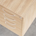 Ladeblok Modea - 3 lades + 1 maplade, 60 cm diep