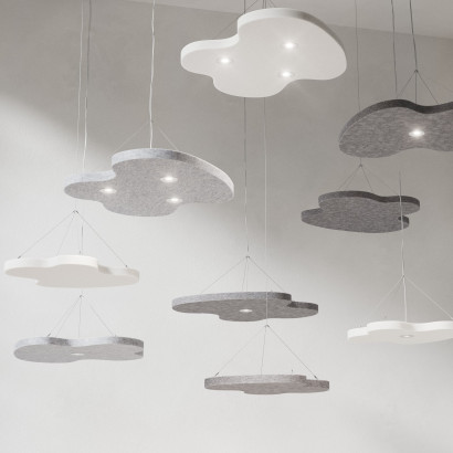 Plafondpaneel Sound Off Cloud EcoSUND