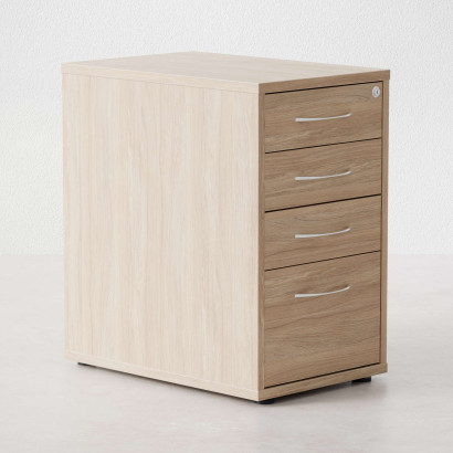 Ladeblok Modea - 3 lades + 1 maplade, 60 cm diep