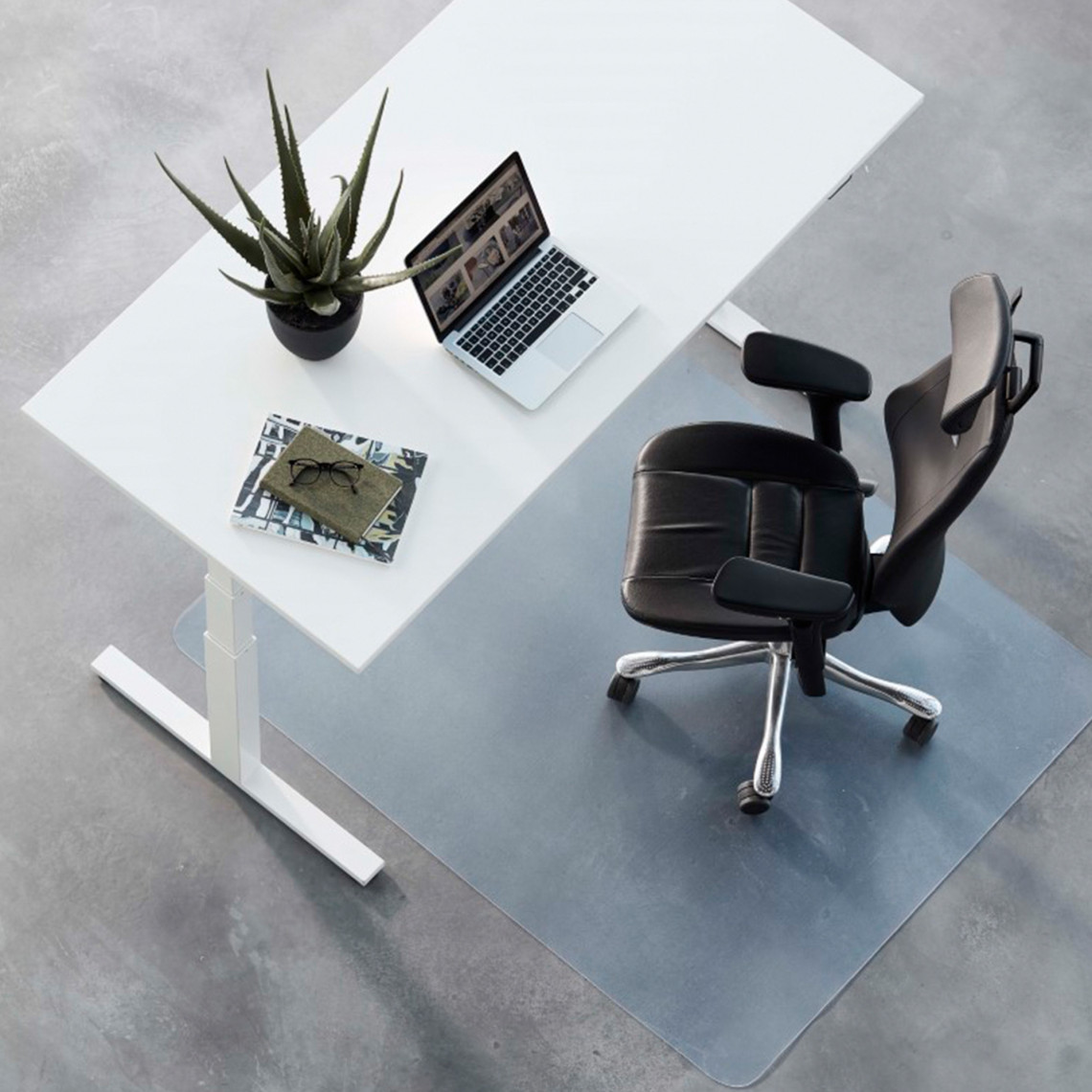 Vloerbescherming voor harde vloeren zonder noppen