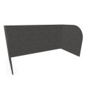 Tafelscherm FoldIt Basic Felt | DPJ Workspace