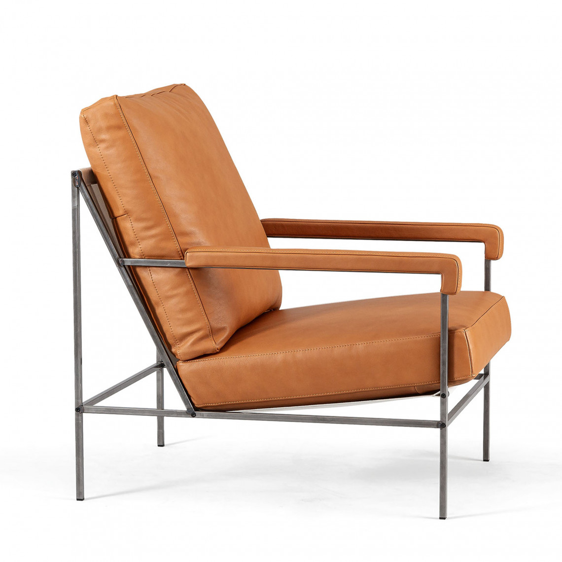Fauteuil Seventy - Leder | DPJ Workspace