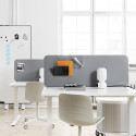 Tafelscherm Softline 30, 59 cm hoog boven de