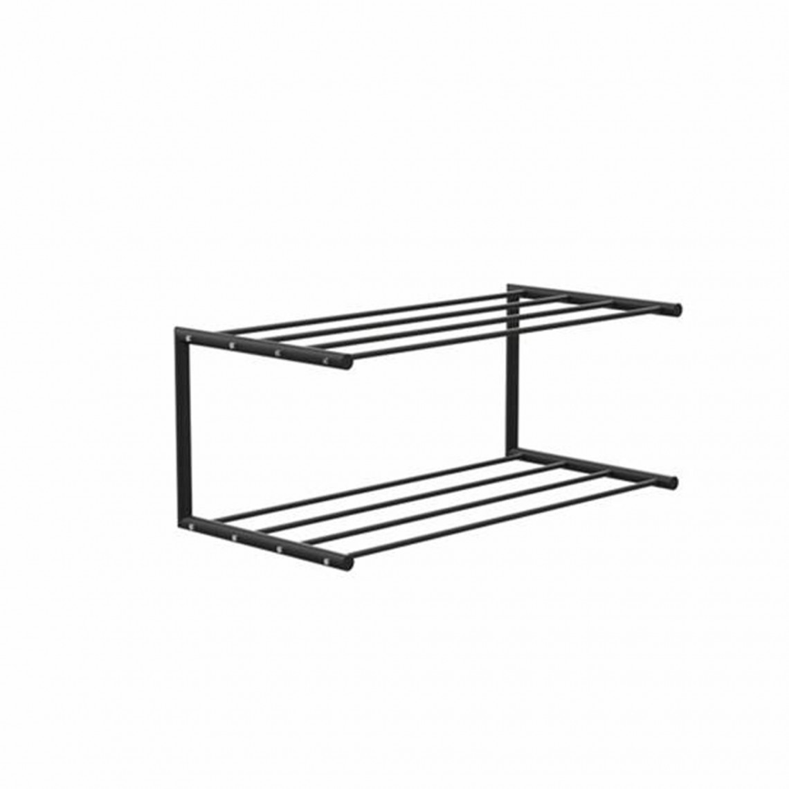 Schoenenrek - 2 rekjes, 62 cm