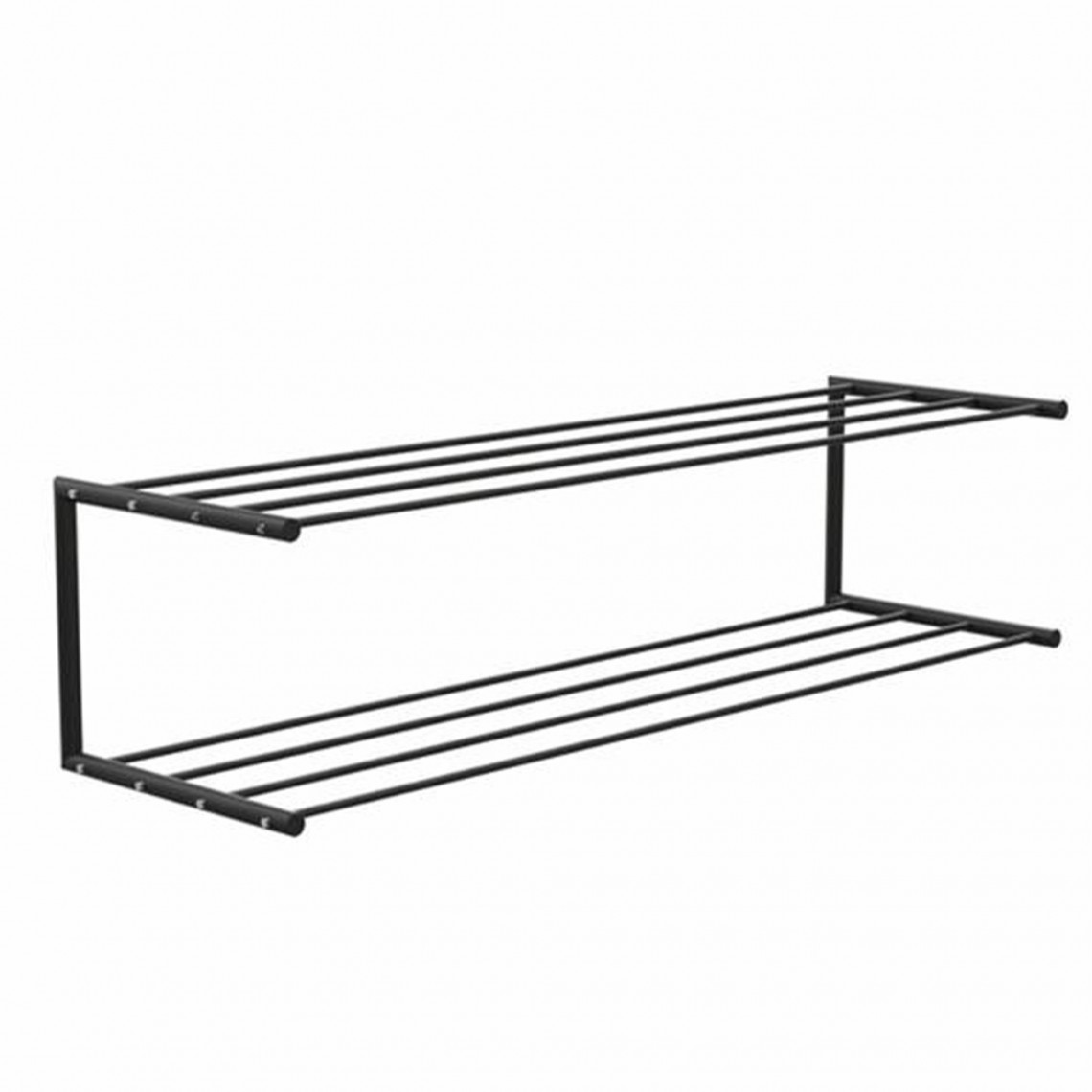 Schoenenrek - 2 rekjes, 102 cm