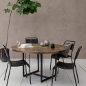 Eettafel Kant - rond tafelblad | DPJ Workspace