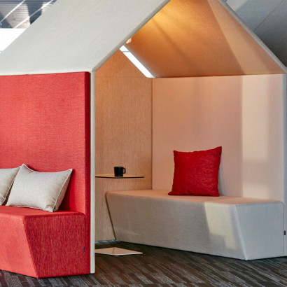 Geluidsabsorberend sofa - The Hut Sofa