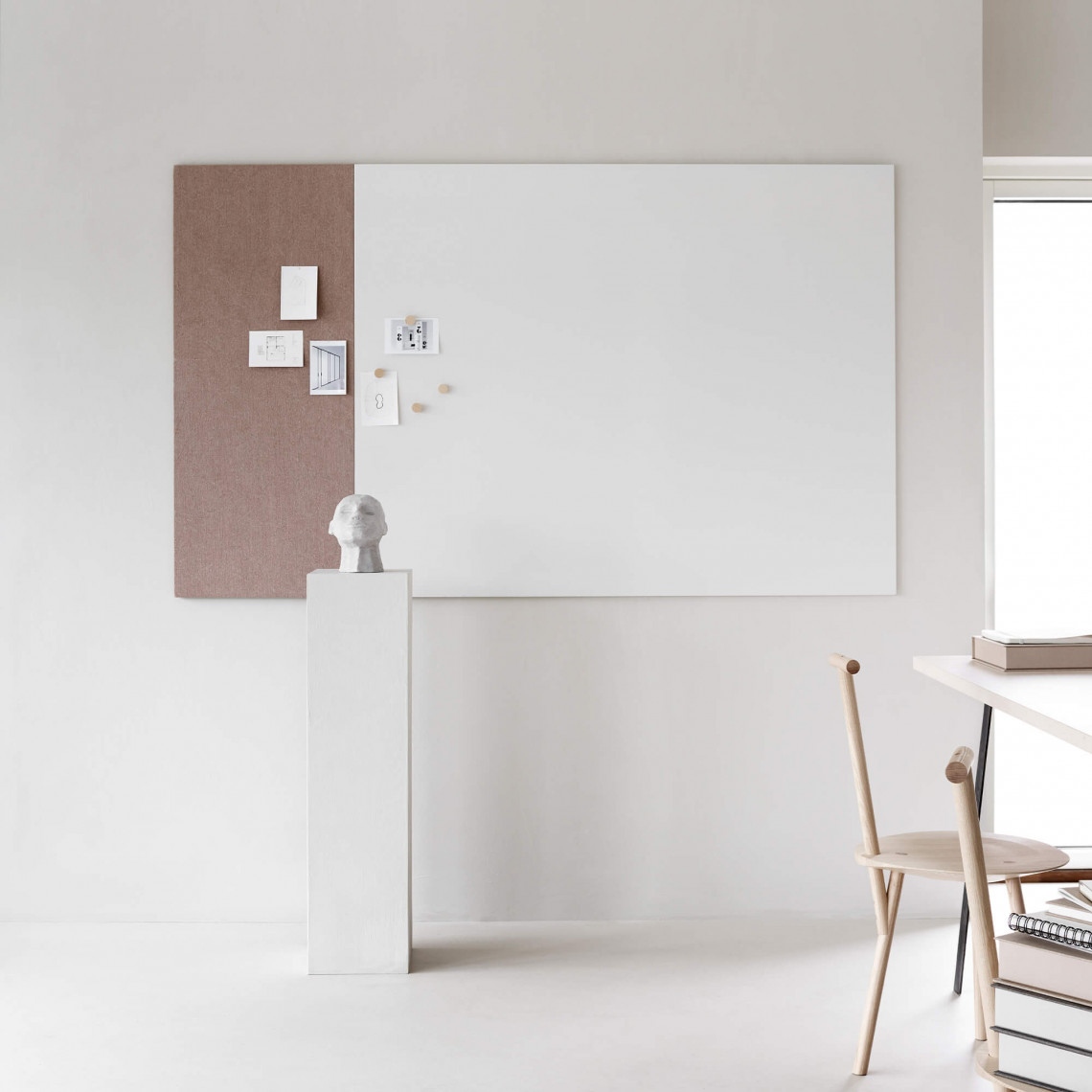 Prikbord Air Textile - Beklede module