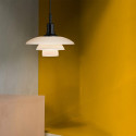 Hanglamp PH 3½-3 Glas Pendel | DPJ Workspace
