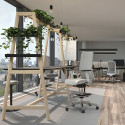 Hoge projecttafel Nova Wood - HPL