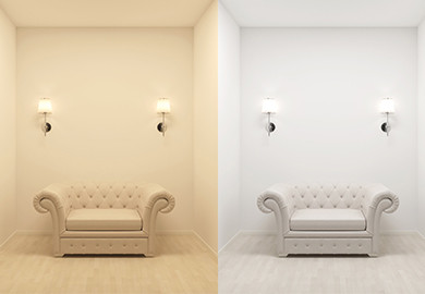 Dit betekent kleurtemperatuur, lumen en lux