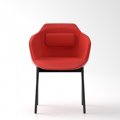 Ultra armchair - Four legs